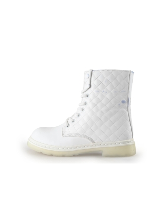 Dockers By Gerli Veterboots Wit 358803
 Maat 39
 