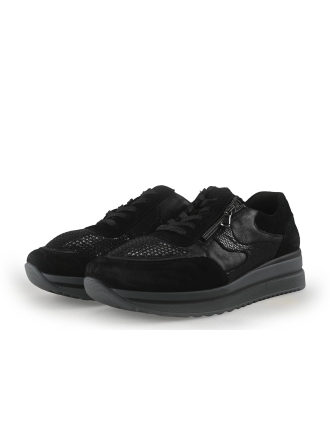 Waldlaufer Sneakers Zwart 358825
 Maat 43
 