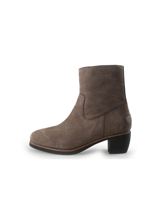 Shabbies Amsterdam Enkellaarzen Grijs 358982
 Maat 40
 