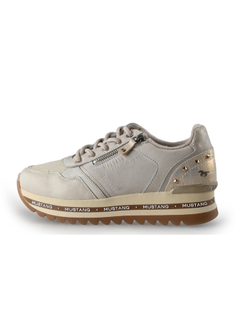 Mustang Sneakers Beige 359089
 Maat 40
 