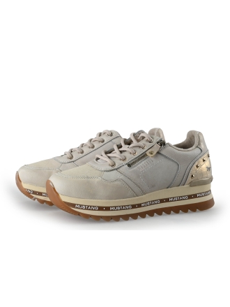 Mustang Sneakers Beige 359089
 Maat 40
 