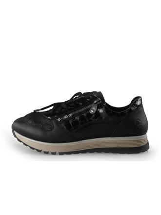 Rieker Sneakers Zwart 359119
 Maat 40
 