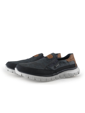 Rieker Slippers Blauw 359125
 Maat 47
 