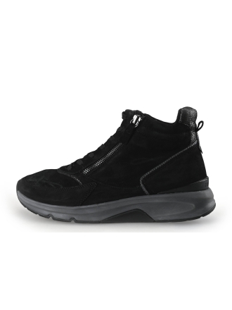 Gabor Hoge sneakers Zwart 359278
 Maat 40
 