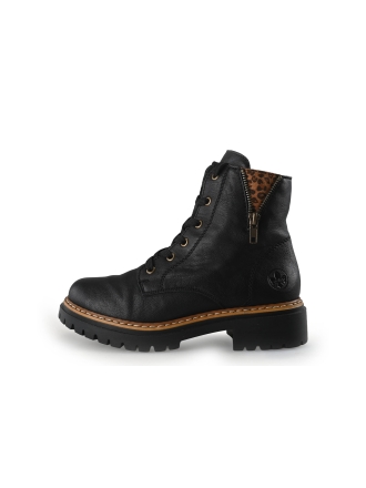 Rieker Veterboots Zwart 359292
 Maat 38
 