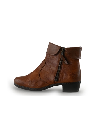 Rieker Enkellaarzen Cognac 359362
 Maat 38
 