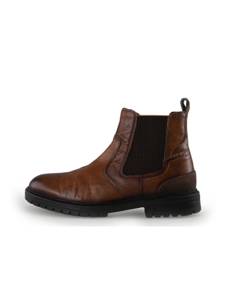 Sub55 Enkellaarzen Cognac 359404
 Maat 43
 