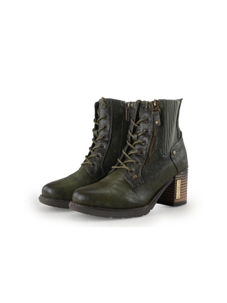 Mustang Biker boots Groen 359519
 Maat 36
 