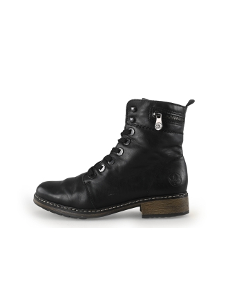Rieker Veterboots Zwart 359527
 Maat 39
 