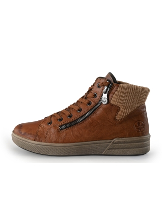 Remonte Hoge sneakers Cognac 359528
 Maat 40
 