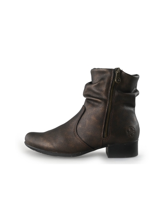 Rieker Enkellaarzen Brons 359664
 Maat 40
 