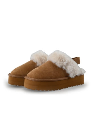 Colors of California Pantoffels Cognac 359726
 Maat 39
 