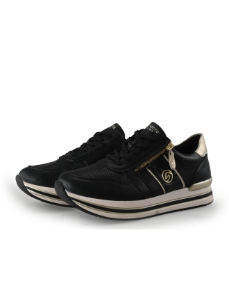 Remonte Sneakers Zwart 359775
 Maat 39
 
