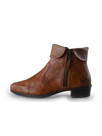 Rieker Enkellaarzen Cognac 359814
 Maat 40
 