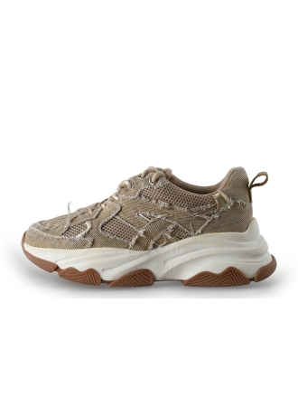 Poelman Sneakers Beige 359870
 Maat 36
 