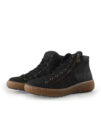 Rieker Veterboots Zwart 359948
 Maat 40
 