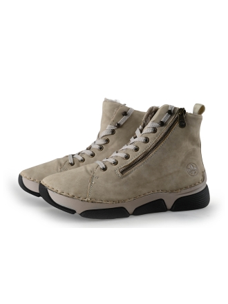 Rieker Enkellaarzen Beige 359961
 Maat 39
 