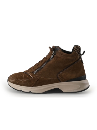 Gabor Hoge sneakers Cognac 360342
 Maat 40
 