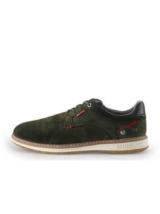 Mustang Veterschoenen Groen 360937
 Maat 45
 