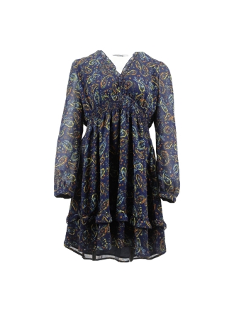 Apricot Jurk Blauw 600040