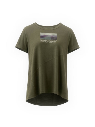 Icebreaker T-shirt Groen 600187