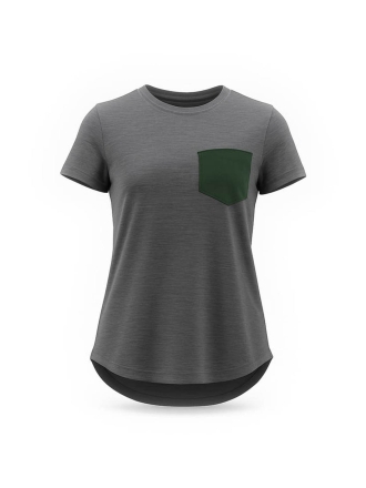 Icebreaker T-shirt Grijs 600243