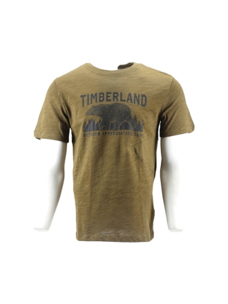 Timberland T-shirt Groen 600439