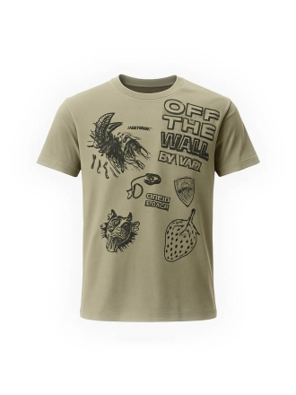 Vans T-shirt Beige 601407