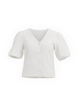 Pieces Blouse Wit 601505