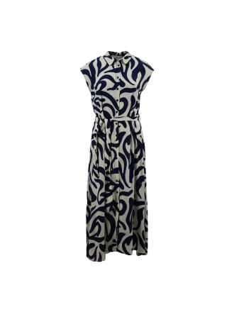 Mango Jurk Blauw 603064