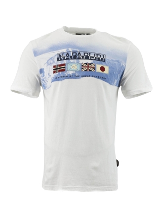 Napapijri T-shirt Wit 603250