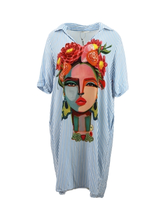 Key Largo Jurk Blauw 603402