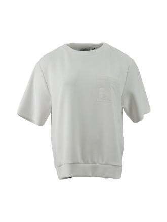 Comma T-shirt Wit 604492