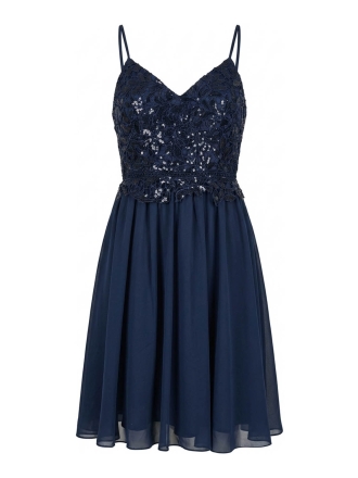 Laona Jurk Blauw 604698
 Maat 42
 