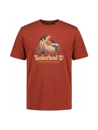 Timberland T-shirt Rood 605451