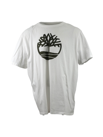 Timberland T-shirt Wit 605961
 Maat 3XL
 