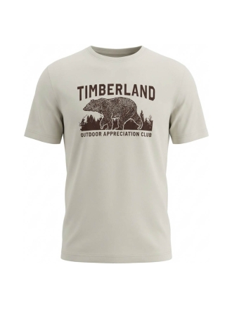 Timberland T-shirt Beige 606156
 Maat L
 