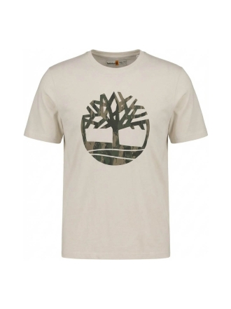 Timberland T-shirt Wit 606315
 Maat XXL
 