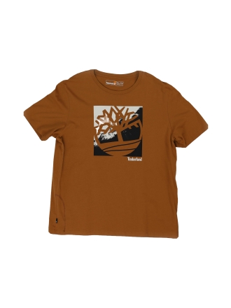 Timberland T-shirt Oranje 606326
 Maat XXL
 