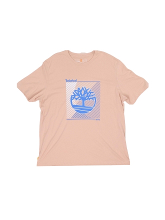 Timberland T-shirt Roze 607007
 Maat XXL
 