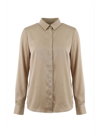 Vila Blouse Beige 607074
 Maat 34
 