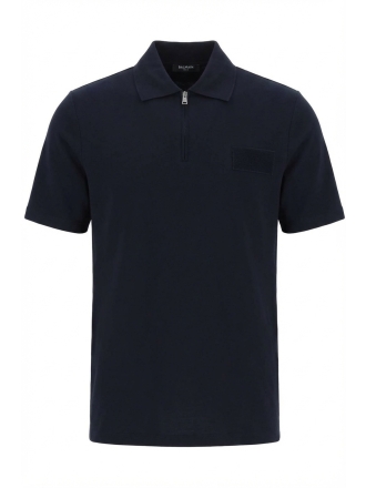 Balmain Polo Zwart 607421
 Maat L
 
