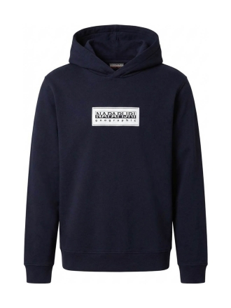 Napapijri Hoodie Blauw 607497
 Maat 140
 