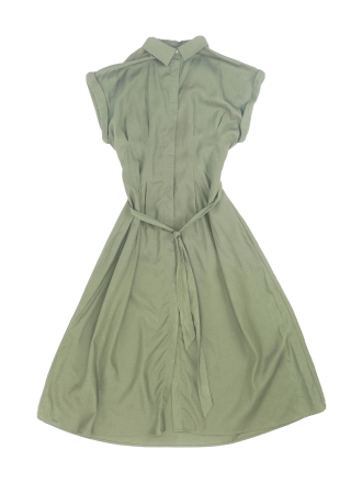 Mango Jurk Groen 607558
 Maat L
 