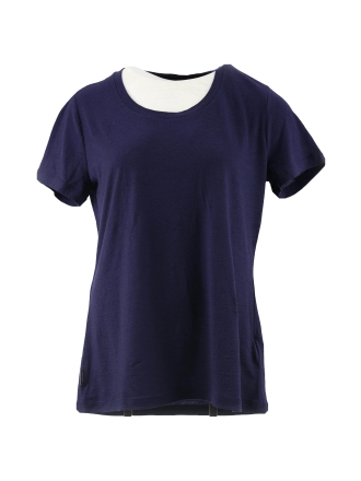 Icebreaker T-shirt Blauw 607755
 Maat M
 
