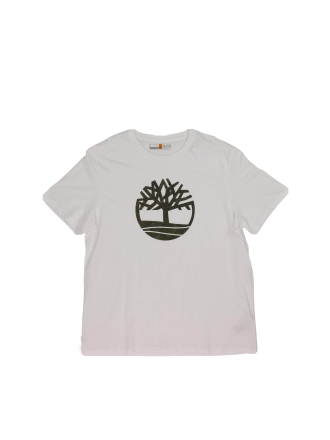 Timberland T-shirt Wit 607830
 Maat XXL
 