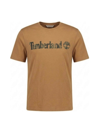 Timberland T-shirt Beige 607841
 Maat XL
 