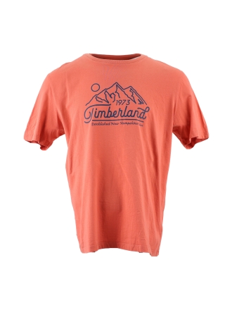 Timberland T-shirt Oranje 608003
 Maat L
 