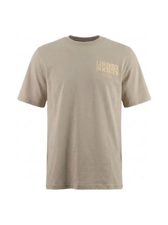 Les Deux T-shirt Beige 608269
 Maat L
 