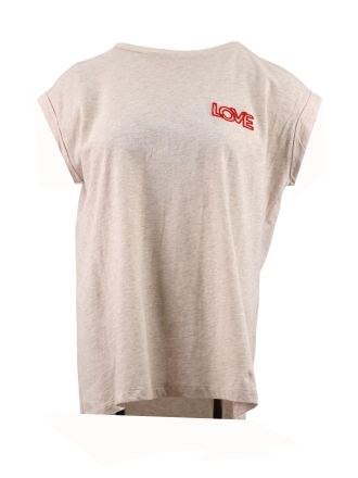 By-bar T-shirt Wit 608297
 Maat M
 